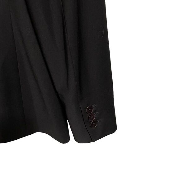 Talbots Wool Blend Two Button Navy Blazer Size 8 - Picture 7 of 8